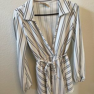 Striped Romper